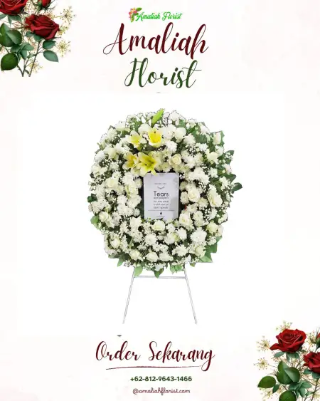 Krans Bunga Duka Cangkreplor